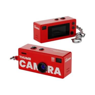 Imagem de Câmera Digital Mini HD 1080P Retro Portátil Em Formato De Pingente Par