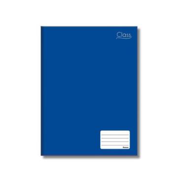 Imagem de Caderno De Brochura 96 Folhas 200 Mm X 275 Mm - Foroni, Azul