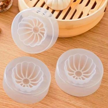 Imagem de Boguish 3 peças Baozi Maker, molde para fazer pão, molde Momo feito à mão para cozinha, acessórios de panificação