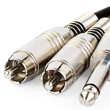 Imagem de Cabo 2 P10 Mono Para 2 Rca Santo Angelo - 20 Metros