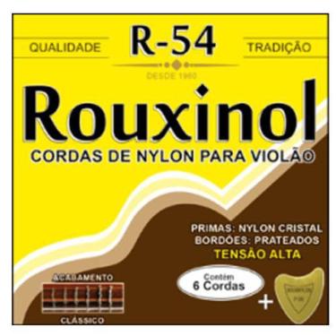 Imagem de Encordoamento Corda Nylon Violao R54 Rouxinol Acab Classico