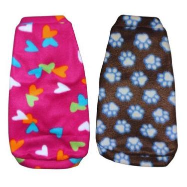 Imagem de Kit 2 Roupas Para Cachorro - Suéter De Inverno Pp - Nicapet