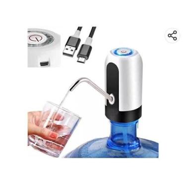 Imagem de Bomba de Água Elétrica USB - Dispenser Galão 20L - Valecom