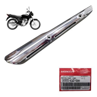 Imagem de Honda Fan 125 Protetor Escapamento  Genuíno 18355KWG600