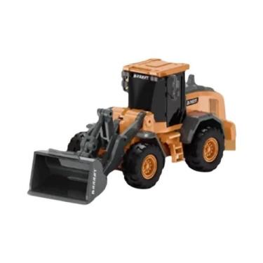 Imagem de Carrinho De Controle Remoto Mini Empilhadeira De Liga Metálica Para Me