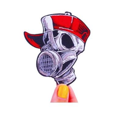 Imagem de Patch Bordado Termocolante GYM MODE Para Roupas, Jaquetas, DIY, Estilo