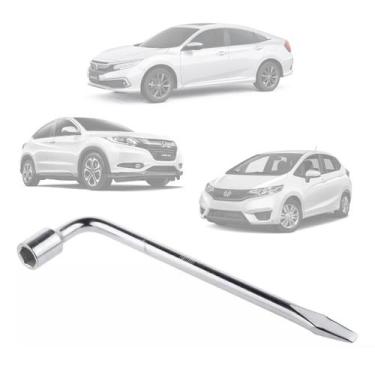 Imagem de Chave Roda Universal Em L Padrão Original 19mm Honda GM Fiat Compative