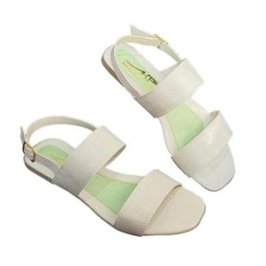 Imagem de Sandália Rasteira Extra Conforto Feminina Moda Pé 01-Feminino
