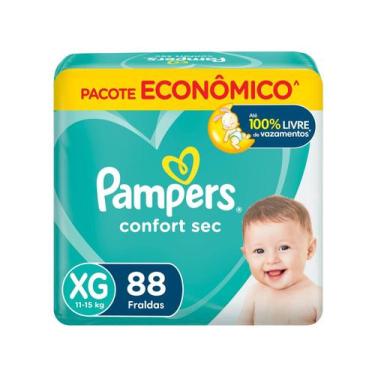 Imagem de Fralda Pampers Confort Sec Tamanho XG 88 unidades, XG, 88