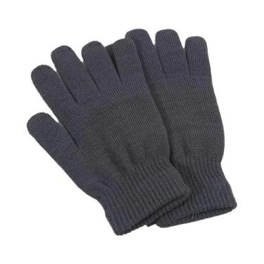 Imagem de Luvas De Cashmere Tricotadas Para Mulheres, Com Dedos Completos, Forro