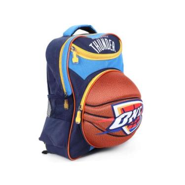 Imagem de Mochila Infantil Times de Basquete Futebol e Magia, Oklahoma City Thun