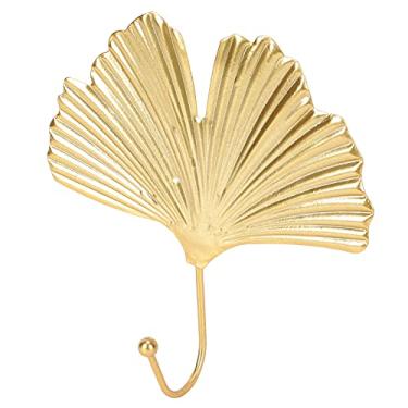 Imagem de Gancho de banheiro, mini gancho de suspensão ganchos de parede de ferro para presente para decoração de casa para inauguração de casa(Golden C)