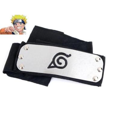 kit Bandana Naruto aldeia da folha Renegado, Kunai, Shuriken