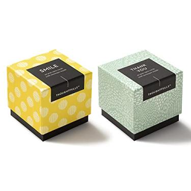 Imagem de Cartões Pop-Open da ThoughtFulls da Compendium: Pacote com 2 – Sorria e Obrigado | 60 Cartões Pop-Open, cada um com uma mensagem diferente dentro