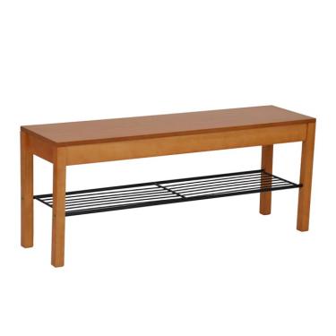 Imagem de Banco | Banqueta para Sala de Jantar Ella Castanho e Preto