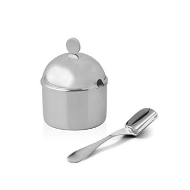 Imagem de Açucareiro Ravena Inox com Colher Riva Inox