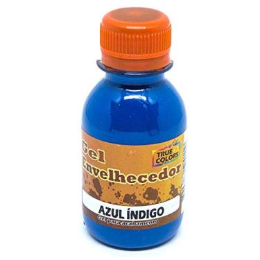 Imagem de Gel Envelhecedor Acrílico a Base de Água True Colors 100 ml Azul Indico - 17185