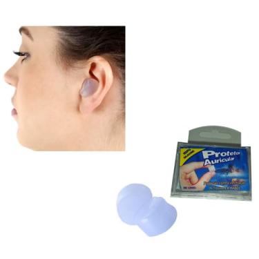 Imagem de Tampão Protetor Auricular Silicone Ouvidos Abafador de Ouvido 06 Unidades