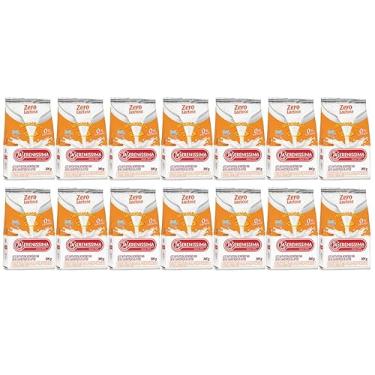 Imagem de Caixa 14 Pacotes Leite em pó Zero Lactose integral instantâneo La Sereníssima 300g