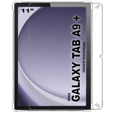Imagem de Capa Capinha Case para Tablet Samsung Galaxy Tab A9 + Pelicula Enterprise Edition SM-X216 SM-X210 11 Polegadas (2023) - Alamo