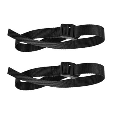 Imagem de Ultimate Concept 2 Rower Accessories: Correias de pé para máquina de remo e tiras de pedal de bicicleta, cinto de nylon ajustável multifuncional para substituição de alça de pé, desempenho aprimorado