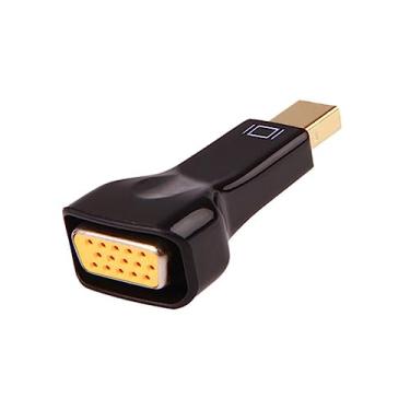 Imagem de suckoo Mini DisplayPort para conversor de adaptador VGA compatível com PC Host Laptop Mac Placa Gráfica Mini DP para VGA TV Monitor Cabo Projetor 1920@1080P