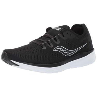 Imagem de Saucony Tênis de corrida feminino Versafoam Flare, Preto, 6.5