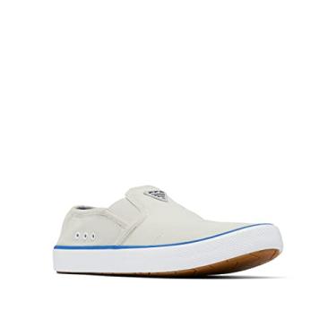 Imagem de Columbia Sapato náutico masculino Slack Tide Slip PFG, Cinza nuvem/azul vívido, 38
