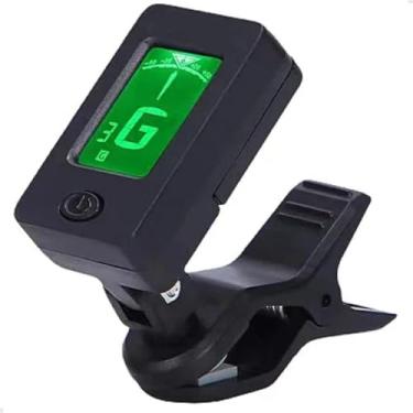 Imagem de Afinador Digital Cromático Clip 360° para Violão Violino Guitarra Baixo Ukulele Cavaco