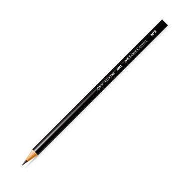 Imagem de Lapis Preto Redondo Ecolapis 1205 Max N.2 +2gratis - Pacote com 72 Faber Castell, Multicor