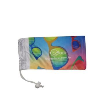 Imagem de Bag Para Óculos Solare Micro Fibra Rosa