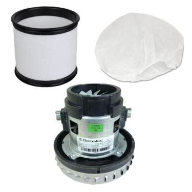 Imagem de Kit Motor 127V, Filtro e Toca P/ Asp. A20S Electrolux