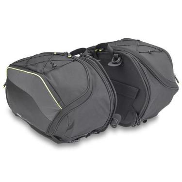 Imagem de Par De Bolsa Givi Lateral Expansível Alforge Ea127 30 litros