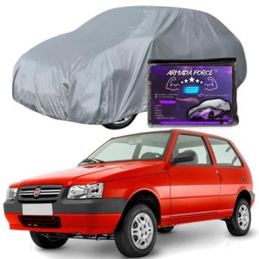 Imagem de Capa Cobrir Carro UNO MILLE 100% Forrada Armada Force 100% Impermeável