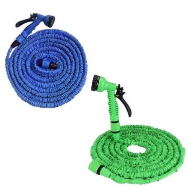 Imagem de Mangueira Jardim Mágica até 22 metros Flexível Elástica Expansível Com