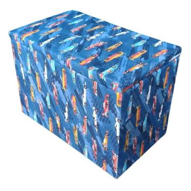 Imagem de Puff Bau Organizador Porta Objetos Carros - lsnmix