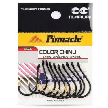 Imagem de Anzol Chinu Color Black 08 c/10 pcs - Pinnacle