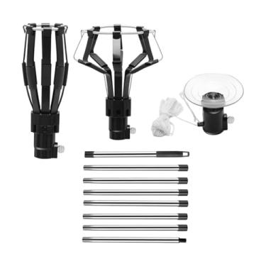 Imagem de WeiLaiKeQi Trocador de lâmpada com ventosa, leve, compatível com ferramenta de remoção de lâmpada, poste de extensão para jardim, fazenda, hotel, Poste de 290cm