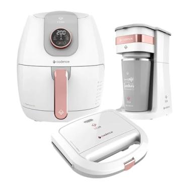 Imagem de Kit Cadence Dream Rosé Gold - Fritadeira - Cafeteira - Sanduicheira - 127V