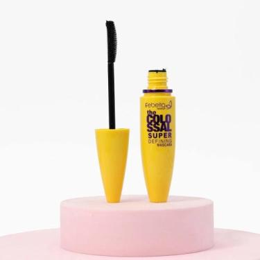 Imagem de Máscara Rimel Preto Colossal Super Febella COD MA3042, Alongador e Let