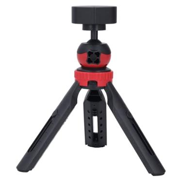 Imagem de Kit de Montagem de tripé Base de Liga de Alumínio Ajustável Mini Antena Suporte Portátil tripé (Adaptador Preto)