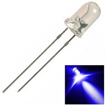 Imagem de 20x Led Azul de 5mm Alto Brilho - Casa da Robótica