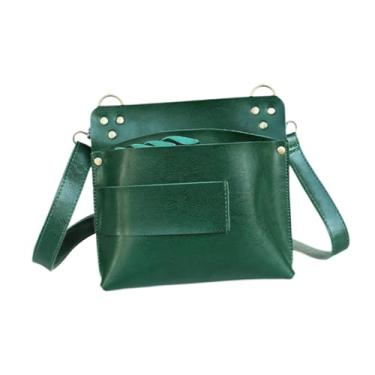 Imagem de Kokiya Bolsa de tesoura Barbeiro Essentials Hair Rainnamento Profissional Tools Scissors Bag Scissors para cabeleireiro, Verde