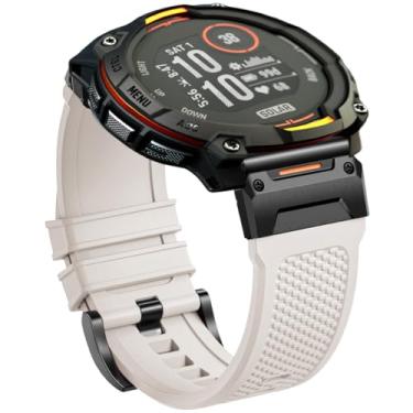 Imagem de Pulseira tática compatível com Garmin Instinct /3/2/1/Solar/Tactical/Tide/Esports de 45 mm e 50 mm, 22 mm, de liberação rápida