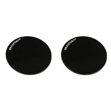 Imagem de Lente de Soldador Escura T6 2 Unidades para Proteção - 8561 - BRASFORT