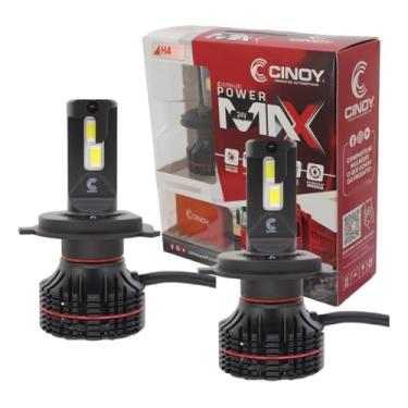 Imagem de Lâmpada LED 55W 10.000LM para Veículos Leves - Alto Brilho 6000K Branco Frio, IP65, 24-60V, H4