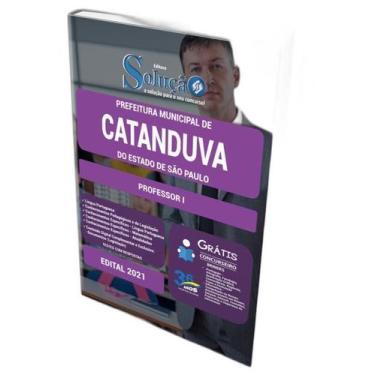 Imagem de Apostila Prefeitura Catanduva Sp - Professor I - Editora Solucao (ofic