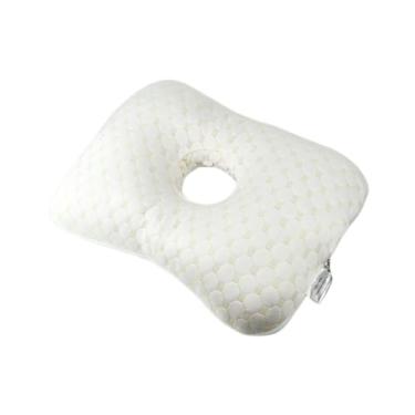 Imagem de IEUDNS Travesseiro para piercing de orelha, travesseiro para dormir, protetor de relaxamento para usar fones de ouvido, brincos, suporte de pescoço macio com, Ouro