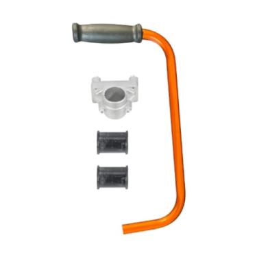 Imagem de Whtkoph Cabo de Aparador, Extensão de Cabo para Herbicida, Cabo de Aparador de Alta Resistência para Acessórios Robustos de Jardinagem E Paisagismo, Prata, Tamanho real