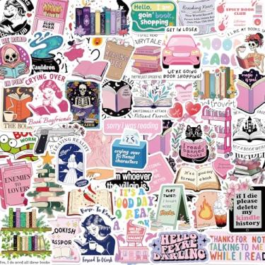Imagem de 200 PCS Book Stickers for Kindle, Bookish Stickers, Reading Romance Sticker Booktok Vinyl Waterproof Decals for Laptop Ebook Readers Water Bottles Scrapbook
